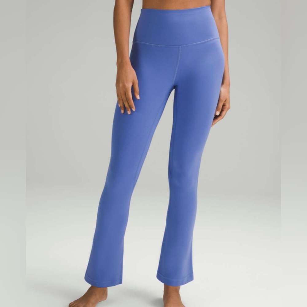 Lululemon Athletica Blue Boot Cut Flare Pants